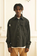 Empty Reference Stitched Contrast LS Shirt