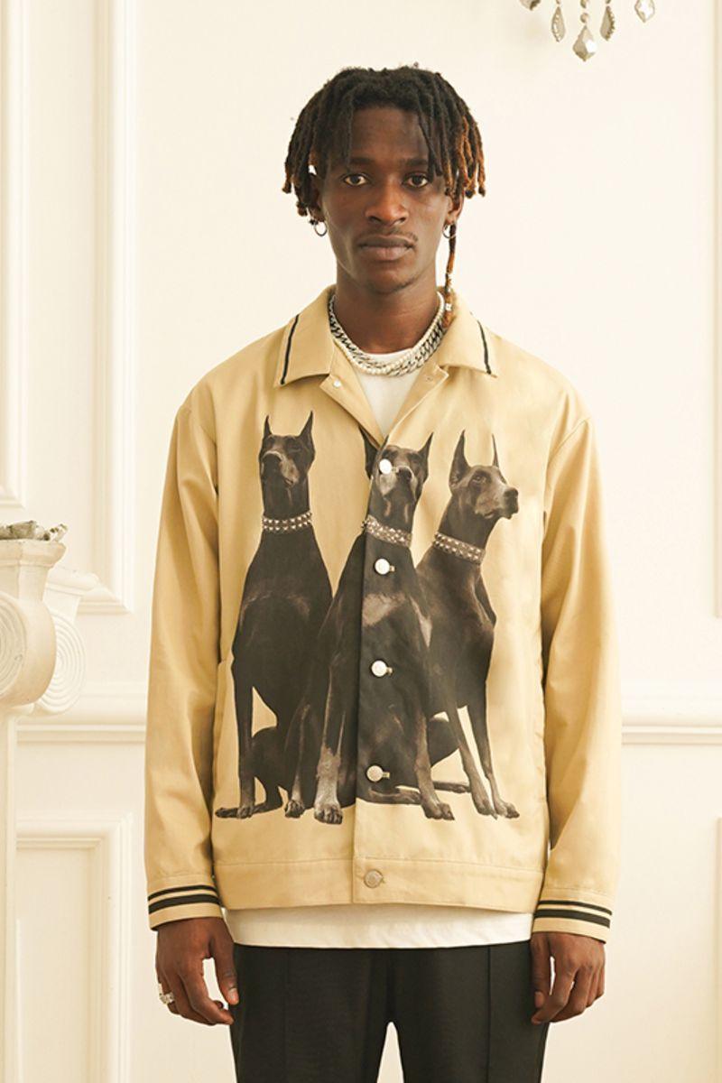 Empty Reference Doberman Printed Jacket