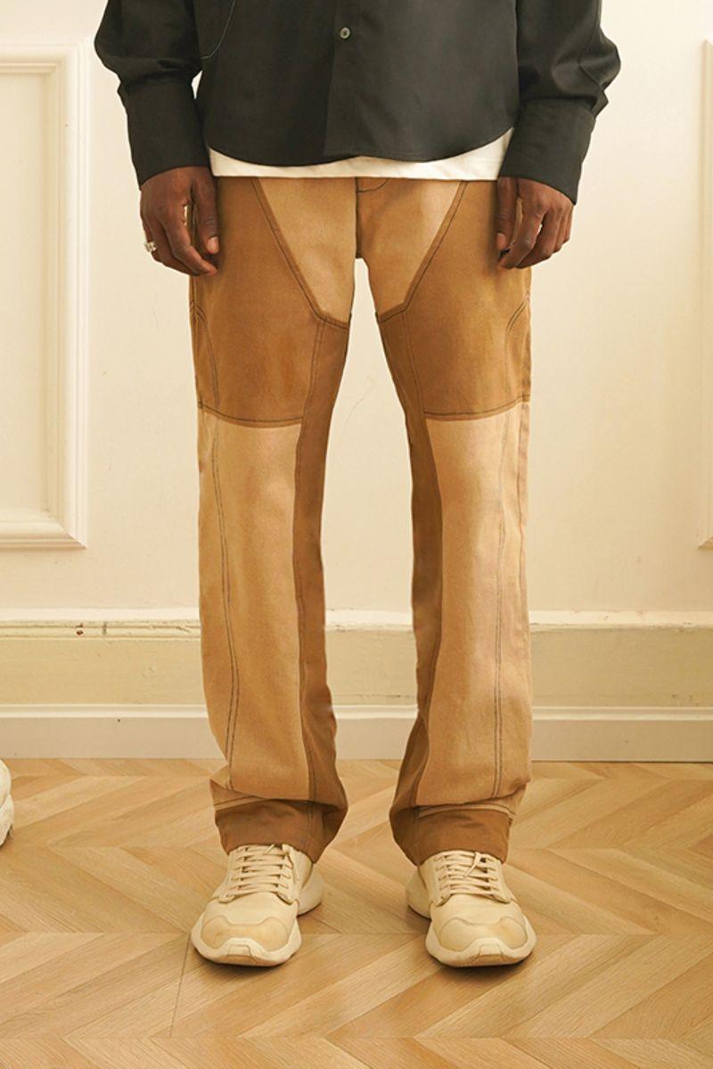 Empty Reference Stitched Embroidered Logo Trousers