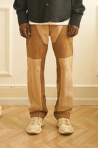 Empty Reference Stitched Embroidered Logo Trousers