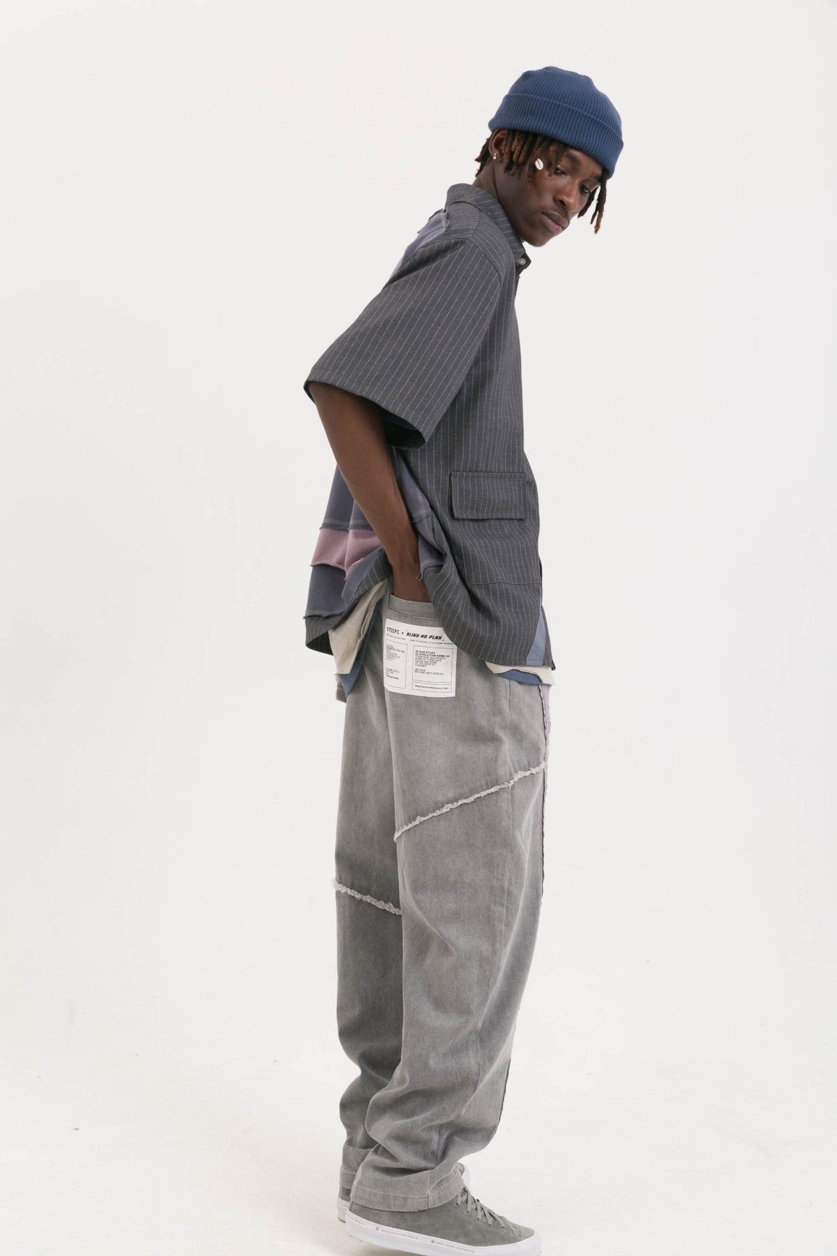 STEEPC X BLIND Stitched Jeans